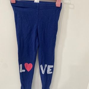 Carters leggings with cute message